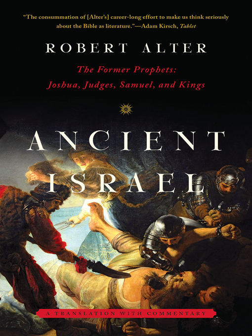 Title details for Ancient Israel by Robert Alter - Available